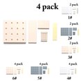thumbnail image 2 of Coofit Wall Pegboard Creative Practical Storage Plastic Pegboard Wall Organizer, 2 of 10