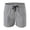 Grey, variant on Swim Trunks Men Compression Liner Sports Net Beach Shorts with Inner Casual Pants Men's Shorts Men's Swimwear Orange Size XXXXL