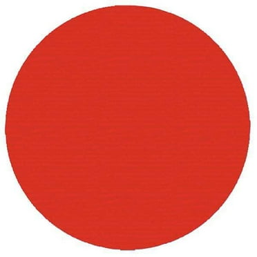 Mighty Line Floor Tape,Red,2.69" Dia,Circle,PK200 RDOT2.7