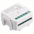 thumbnail image 2 of Zigbee Interrupteur Lumière Variateur de Rideau Module Intelligent MINI C04 Contrôle Brise-Rideau Interrupteur Module Zéro Feu Interrupteur Intelligent, 1x Interrupteur Zigbee 1x Manuel d'Instructions en Anglais, 2 of 8