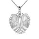 thumbnail image 2 of Collar de alas de ángel, moderno y femenino., 2 of 6
