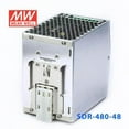 thumbnail image 4 of Mean Well SDR-480-48 Single Output Industrial Power Supply 480W 48V - DIN Rail, 4 of 5
