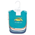thumbnail image 2 of Hudson Baby Infant Boy Cotton Bibs, Surfer Dude, One Size, 2 of 7