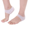thumbnail image 2 of Protectores de talón Baoblaze de silicona Blanco Talla Unisex, 2 of 3