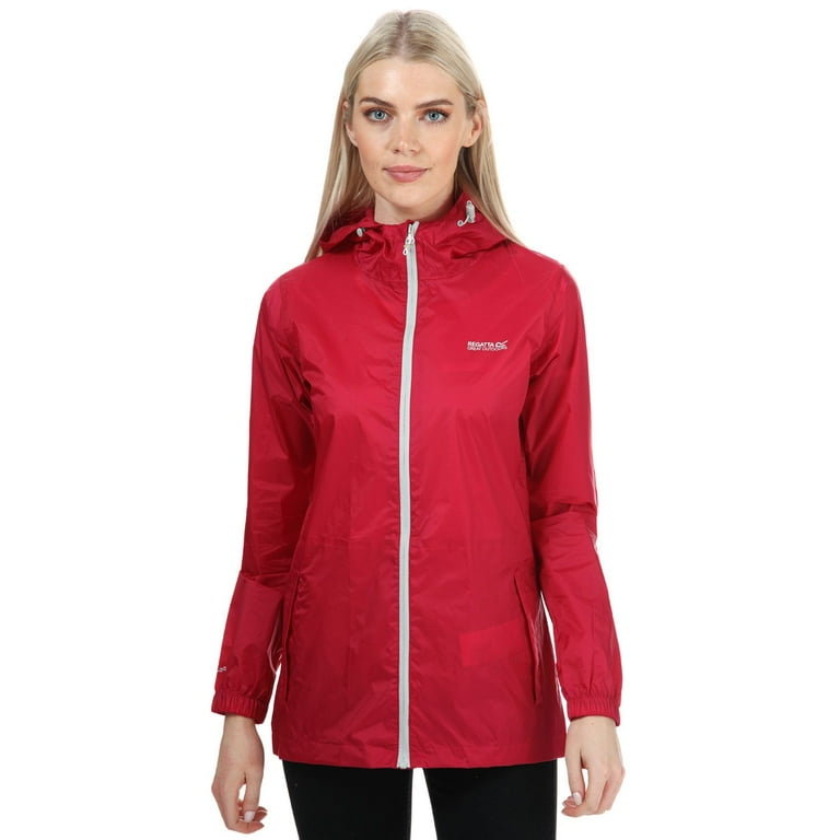 Women s Regatta Pack It III Waterproof Jacket in Pink
