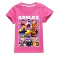 thumbnail image 1 of Roblox T-Shirt à Manches Courtes, Col Rond, Coton, Haut Décontracté d'Été, T-Shirt à Manches Courtes pour Garçons et Filles, 1 of 3