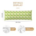 thumbnail image 3 of Balery Avocado And Toast Funda Protectora para Almohada Corporal de Algodón Hipoalergénico con Cierre(55 x 21 pulgadas), Almohadas No Incluidas, 3 of 7