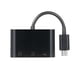 thumbnail image 3 of 3-in-1 USB to USB2.0+SD+TF Adapter USB OTG to USB2.0 Adapter SD TF SD Card Reader for USB Devices, Black, 3 of 5