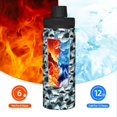 thumbnail image 5 of Honeii Angry Shark Print 18OZ Sports Insulated Kettle,Double-Walled Stainless Steel Water Bottle with Leak-Proof Lid, Perfect for Outdoor, Sports, and Travel, 5 of 7
