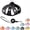 Black, variant on Small Dog Harness and Leash Set, No-Pull Reflective Puppy Harness for Outdoor Walking, Breathable Mesh Girl Cats Vest for XXS Xs Small Medium Female Pet Dogs, Pink XXS