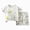 Z03-White, variant on NOLDARES Toddler Baby Boy Summer Outfit Funny Letter T-Shirts Top Shorts Set Infant Boy Summer Clothes 6 12 18 Months 2T 3T Blazer,12-18 M