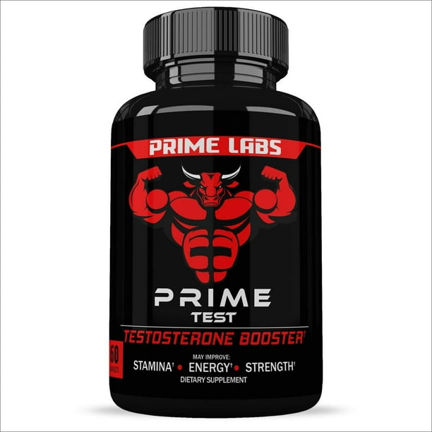 Prime Labs Men's Test Booster Natural Stamina, Endurance and