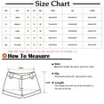 thumbnail image 3 of CALAFEBILA Cargo Shorts for Women Lepord Drawstring Casual Womens Clearance Shorts with Pockets, 3 of 4