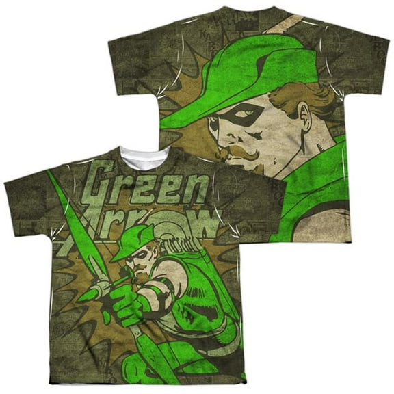 Dc - Take Aim (Front/Back Print) - Youth Short Sleeve Shirt - Large