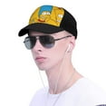 thumbnail image 4 of Simpsons Baseball Cap Adjustable Unisex Dad Hat Men Women Printed Trucker Hats, 4 of 5