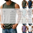 thumbnail image 4 of Men's Casual Sports Ice Silk Tank Top Sleeveless Crewneck Quick Dry Breathable Cooling Sun Protection T-Shirt Muscle Vest Summer Gym Workout Fashion Essential | JASKFLY,Black L, 4 of 9