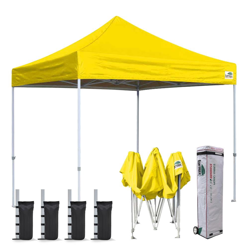 Eurmax 10x10 Ez Pop Up Canopy Tent 