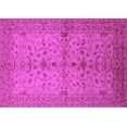 thumbnail image 1 of Ahgly Company Indoor Rectangle Oriental Pink Industrial Area Rugs, 2' x 3', 1 of 4