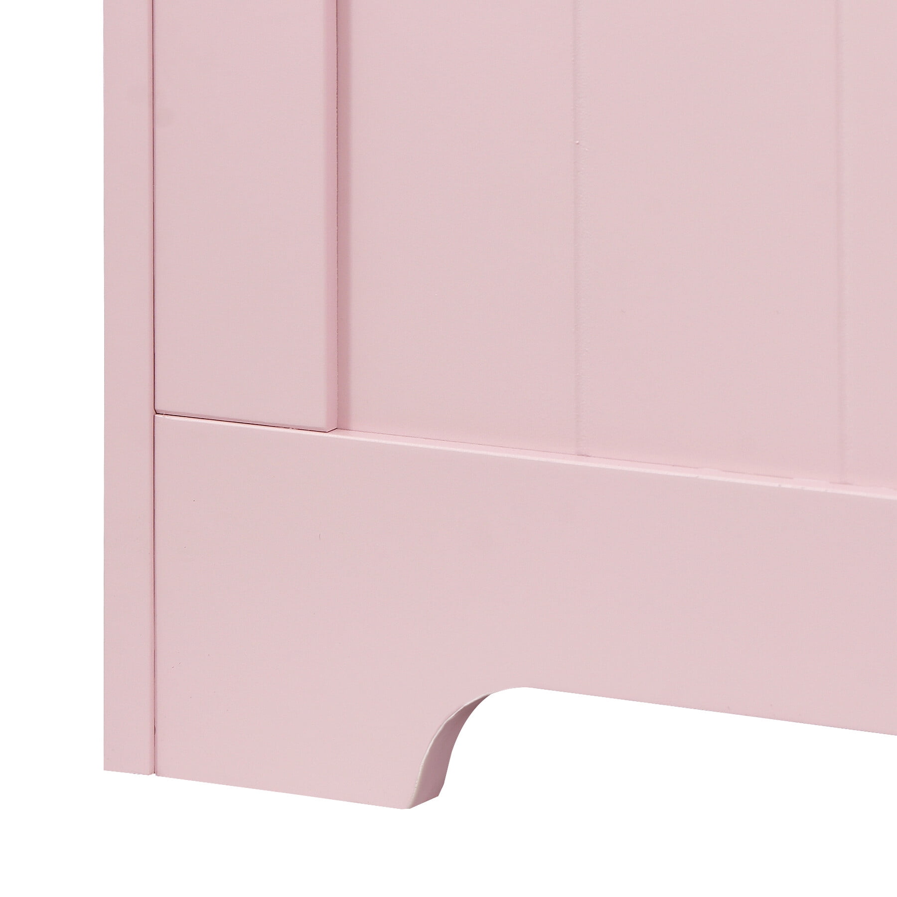 HomGarden 150L Child Wood Toy Storage Chest Pink