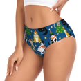 thumbnail image 2 of Fotbe Different Cats Christmas Calzones Estampados para Mujer – Ropa Interior de Algodón, Cómoda, Suave y Elástica-3X-Large, 2 of 6