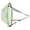 Green, variant on HULKLIFE Kayak Boat Wind Sail Sup Paddle Board Sailing Canoe Stroke Rowing Boats Sail Foldable Durable