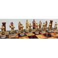 thumbnail image 5 of Medieval Times Crusades set chess men Arabians vs Christians Crusade NO Board, 5 of 6