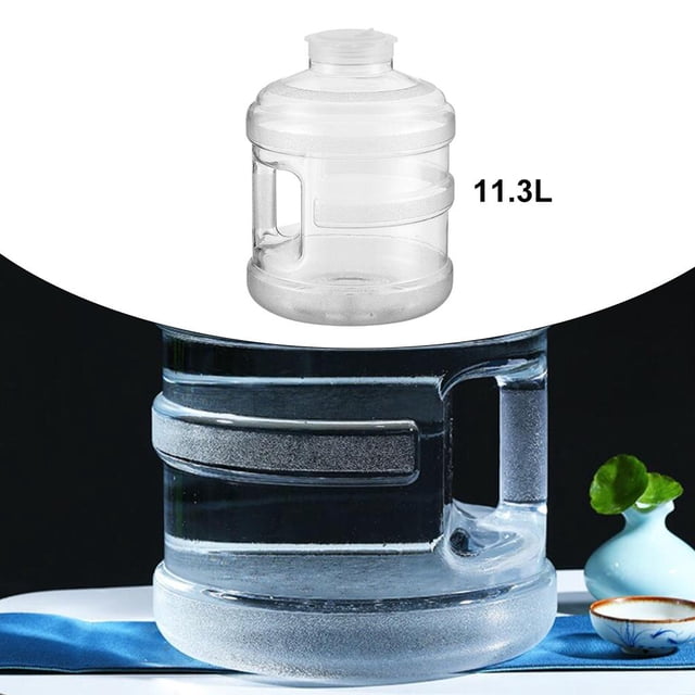 Large Capacity Water Bottle, Portable Reusable Water Storage Container Carrier Jug for Camping Car Washing Drinking Outdoors - 11.3L
