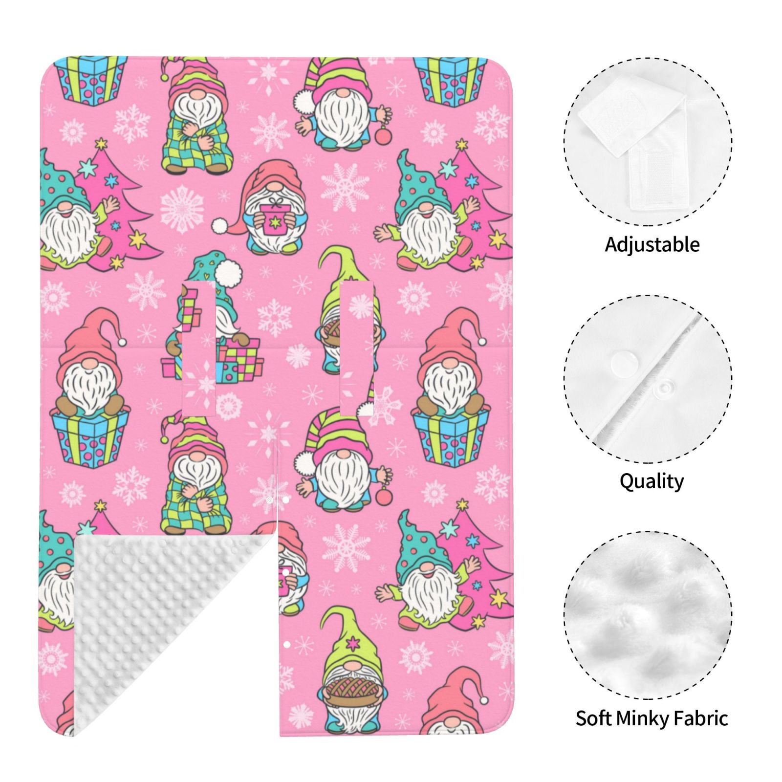 Car Seat Cover Baby - pink Holiday Joy Breathable Infant Car Seat Cover for Baby Carseat, Lightweight Comfort Baby Essentials Must Haves Newborn Stuff for Girl Boy