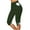 Armée Verte, variante sur Aboser Pantalon de Jogging Taille Haute pour Femmes, Leggings de Yoga Athlétiques avec Contrôle du Ventre, Coupe Ajustée, Longueur Genou, Pantalons Capri, Gym, Mise en Forme, Joggers, Leggings