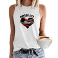 thumbnail image 4 of Birdeem Womens Sleeveless Top V-Neck Pullover Printing Vest, 4 of 5