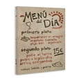 thumbnail image 4 of Stupell Industries Spanish Restaurant Menu Food & Beverage Painting Wrapped Canvas Art Print Wall Art, 16 x 20, 4 of 8