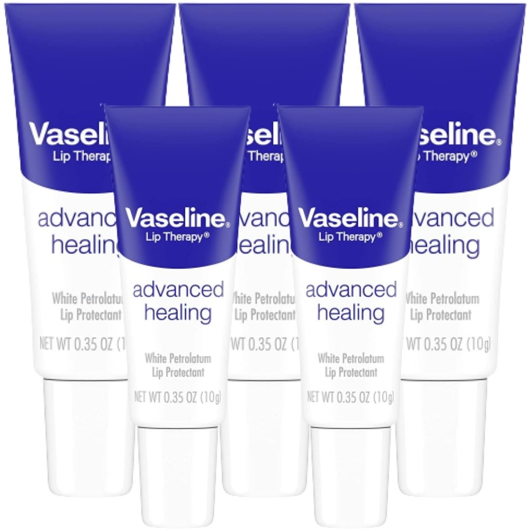 Vaseline Lip Therapy Balm Tube Advanced Healing Lip Moisturizer 0.35 oz
