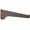 Grey, variant on Knape & Vogt Shelf Bracket 180 Series Regular-Duty - Steel, Adjustable - 8", Black