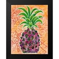 thumbnail image 2 of Ritter, Gina 19x24 Black Modern Framed Museum Art Print Titled - Pineapple Collage II, 2 of 5