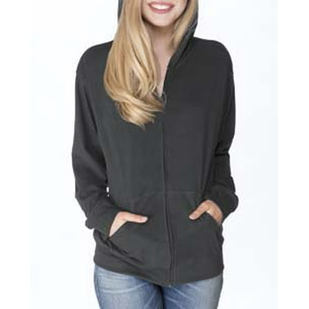 Icon Full Zip Hoody - Next Level Adult Sueded Full-Zip Hoody