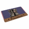 thumbnail image 2 of Freedom Boots Door Mat&nbsp;Indoor Outdoor Entrance, Non Slip Small Rug for Kitchen Bathroom Entryway Rug, Independence Star Striped Vintage Washable Doormat Floor Mat 18x30 Inch, 2 of 8