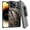 Camo Tree, variant on Rome Tech for Apple iPhone 14 Pro 6.1" (2022) Shell Holster Combo Case - Camo Deer