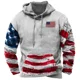 thumbnail image 4 of Sudadera con capucha con estampado de bandera de EE. UU. a la moda para hombre, tendencia de hip hop, ropa vintage Harajuku, novedad de primavera y otoño, sudaderas, tops de gran tamaño, 4 of 5