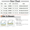 thumbnail image 2 of Mrat Clearance Women's Strapless Bandeau Bras for Women Lace with Color Double Seamless Wireless Bralette Bra Breasted Bralettes for Women Push Up Bra Black_AA XXL, 2 of 3