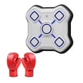 thumbnail image 4 of jinwen Machine de Boxe Musicale Cible Murale pour Réaction Pratique Intérieure Gants Complets, 4 of 9