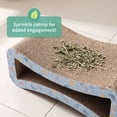 thumbnail image 4 of Kitty City Durable Cat Print Corrugated Cardboard Lounge Scratching Pad, O/S, 4 of 9