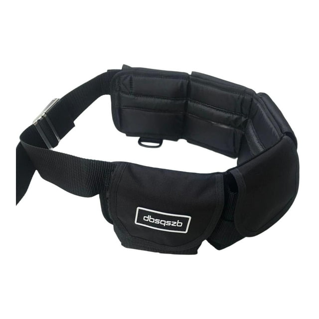 Cinturón de peso de buceo con bolsillos de buceo Cinturón de peso de bolsillo Correa ajustable Hebilla de liberación rápida para bucear deportes de 5 bolsillos