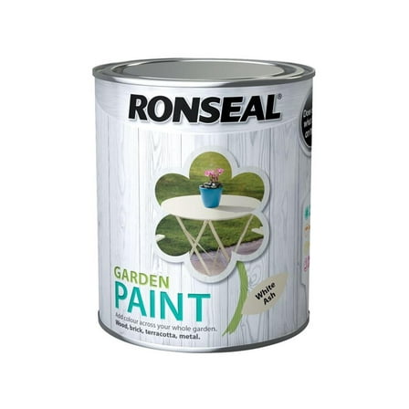 Ronseal - Garden Paint White Ash 250ml