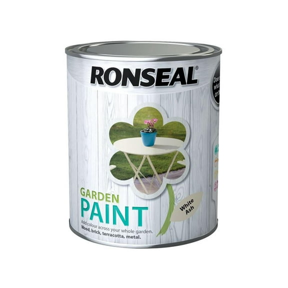 Ronseal - Garden Paint White Ash 250ml