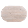 thumbnail image 4 of Bennett 58 in. Wood Coffee Table - Modern Elegance in Oak White Finish, 4 of 6