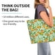 thumbnail image 2 of Disketp Tangerine Bolsa Tote Estampada para Mujer, Bolso de Hombro y de Mano para Compras y Viajes, 2 of 8