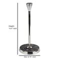 thumbnail image 5 of nu steel Black Mosaic Kitchen Stainless Steel Paper Towel Holder-Weighted Base for Standard Paper Towel Rolls, 5 of 5