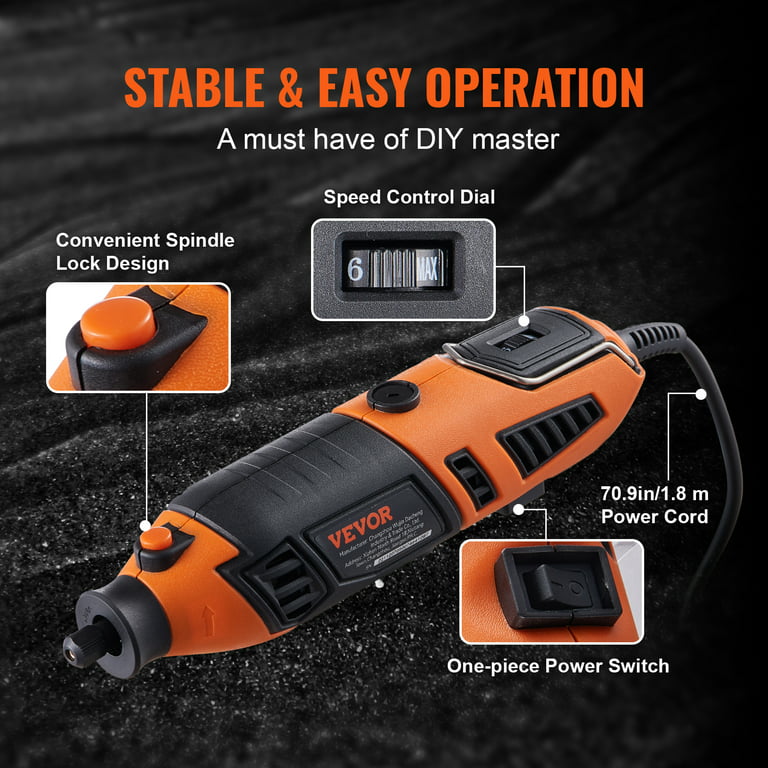 review on the Black & decker rotary/dremel tool 