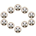 thumbnail image 3 of GUOOL 10Pcs Cute Panda Paper Cups Set Kids Birthday Wedding Party 10Pcs Paper Plates, 3 of 9