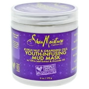 Kukui Nut and Grapeseed Oils Youth-Infusing Mud Mask by Shea Moisture for Unisex - 6 oz Mask